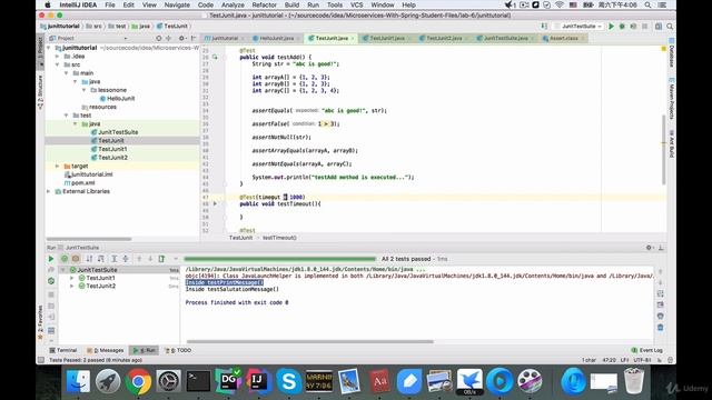 learn JUnit from scratch : JUnit timeout смотреть онлайн