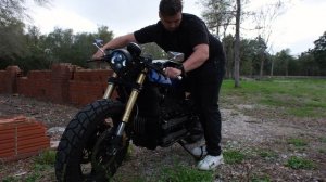 1987 BMW K100 LT Cafe Racer by John Thompson