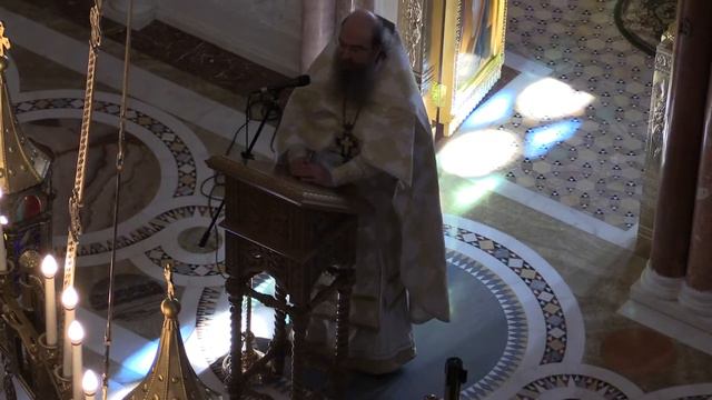 Великая Суббота 2016. Проповедь архимандрита Мелхиседека смотреть онлайн