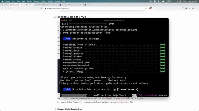 2 Create Project | Portfolio Project with Laravel and Vuejs смотреть онлайн