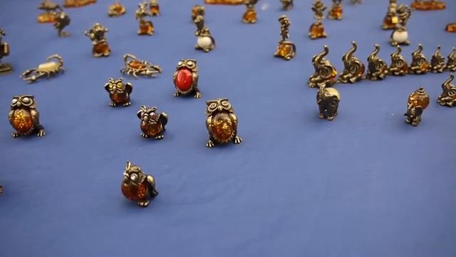 Фигурки из бронзы с янтарем смотреть онлайн