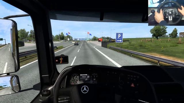 ETS 2 - Mercedes Benz Axor Transporting Peanut Butter from Bratislava смотреть онлайн
