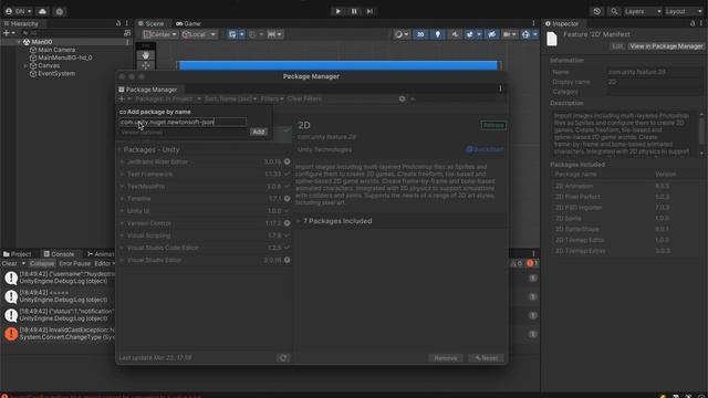 FPL - Lập trình game 2D Nâng cao (MOB401) - Bài 07' - Fix lỗi using Newtonsoft.Json trong Unity смотреть онлайн