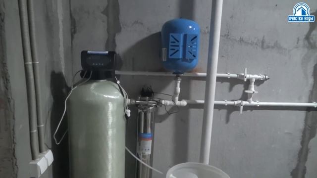 Система водоподготовки для котла фильтром комплексной очистки и промывными титановыми мембранами смотреть онлайн