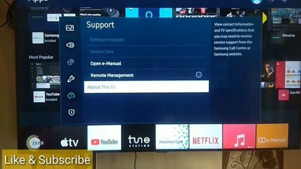 How To Check Samsung TV Model Number | Check TV Model of Smart Samsung TV | FatafatSikhe