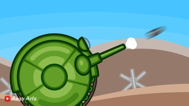Steel Monsters Attack Ep.4: Spherical Tank IS-360. Cartoons About Tanks смотреть онлайн