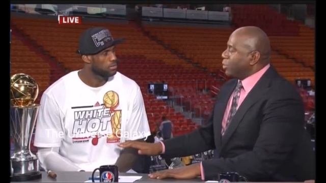 Magic Johnson explains who is the only guy who can be the number 1 NBA player of all time смотреть онлайн