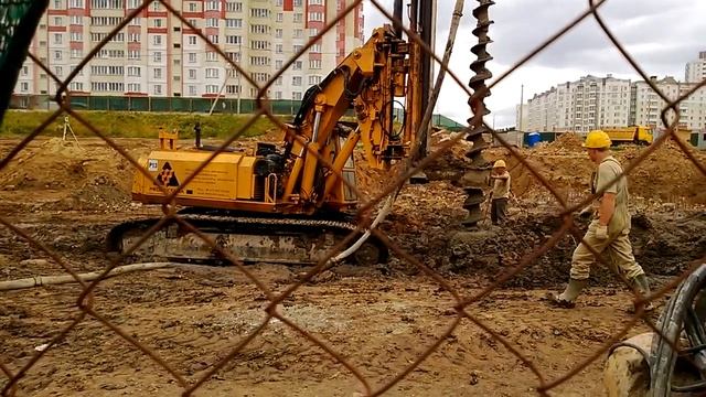 Заливка свай смотреть онлайн