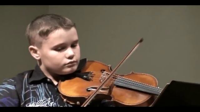 DJ Nov 08 Recital Seitz Concerto 1, parts 1 and 2 смотреть онлайн