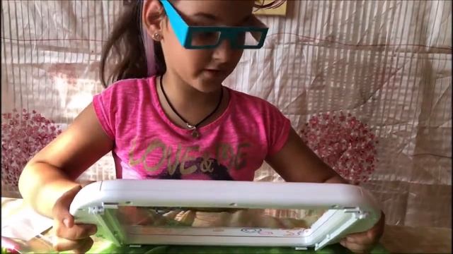 КАК НАРИСОВАТЬ КАРТИНУ В 3D , РАСПАКОВКА СТЕКЛЯННОЙ ДОСКИ ДЛЯ РИСОВАНИЯ 3Д , GLOW DRAWING BOARD смотреть онлайн