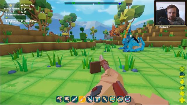 MAGIC Biome, Wands & CAVES! (PixARK With Pix!) | PixARK Let's Play w/Pixlriffs [Episode 4] смотреть онлайн