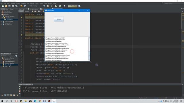 How to show the list of SubDirectories in java || Showing list of subDirectories in java смотреть онлайн