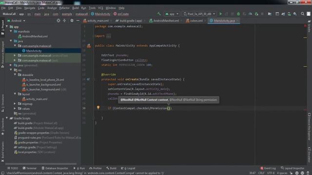 How to Make a Phone Call from Android App - Android studio Tutorial || 2021 || Foxandroid смотреть онлайн