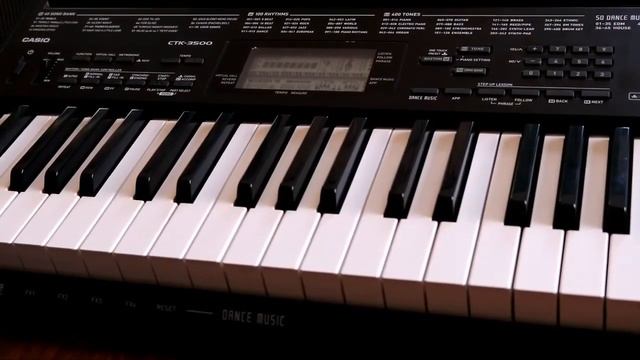 Casio CTK 3500 Keyboard Tones Demo #casio