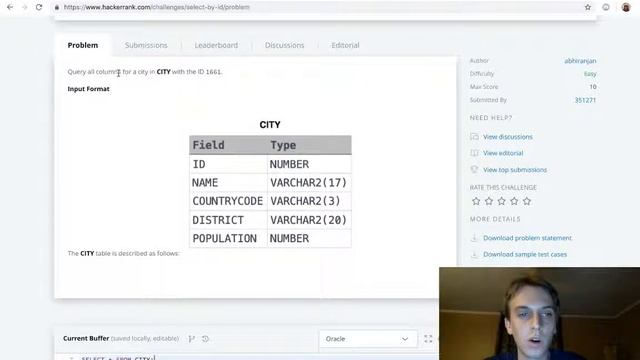 HackerRank Select By ID Solution Explained - SQL смотреть онлайн