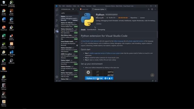Tutorial install Python lengkap library numpy dan cv2 || program menguji warna смотреть онлайн
