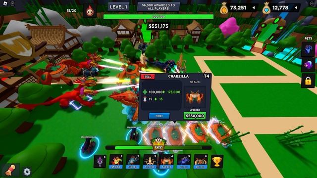 Using ONLY BRAND NEW TOWERS in World Defenders Roblox смотреть онлайн