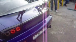 Красотка mazda rx-7 замер громкости выхлопа