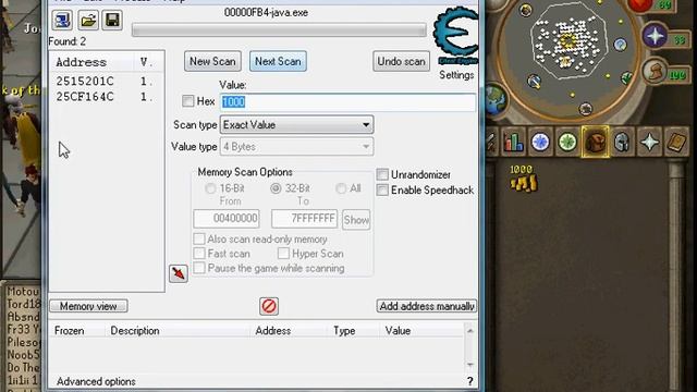 Runescape - Money Hack - Useing Cheat Engine 5.5 смотреть онлайн
