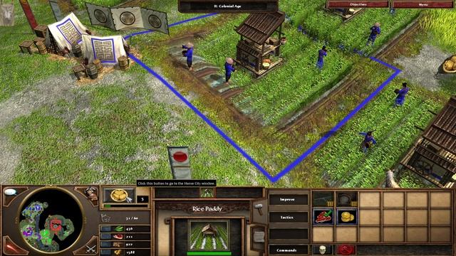 Age of Empires 3 The Asian Dynasties - Fastest Way to Gather Food смотреть онлайн