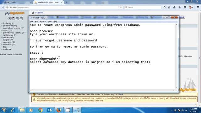 wordpress admin password reset смотреть онлайн