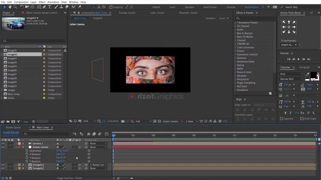 After Effects Tutorial: Image Carousel Slideshow Tutorial смотреть онлайн