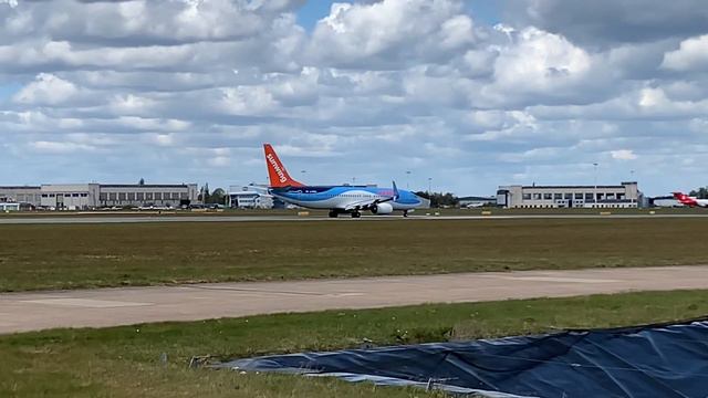 TUI Fly—Sunwing 737-8KS G-FDZY Landing At Doncaster/Sheffield Robin Hood From Bournemouth ￼ смотреть онлайн