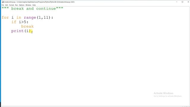 continue and break keywords in Python | in Hindi смотреть онлайн