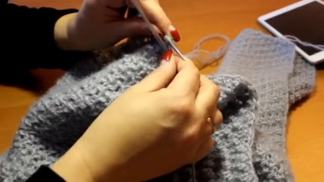 Снуд узором Ежевика смотреть онлайн
