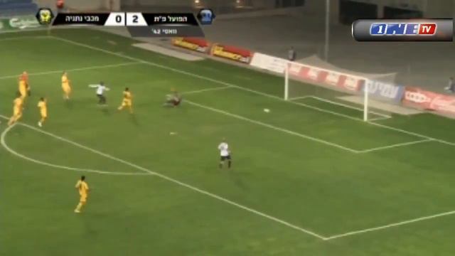 Dominique Wassi Hapoel Petah Tikva vs Maccabi Netanya 3-1 смотреть онлайн