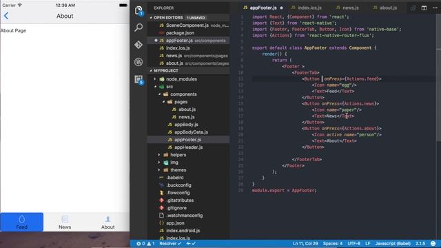 React Native Router Page Navigations - Tutorial 4 смотреть онлайн