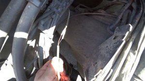 Ремонт датчика ABS/камень перебил провод