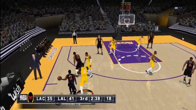 NBA 2K13 modded to NBA 2K20 PPSSPP Gameplay: Lakers vs. Clippers смотреть онлайн