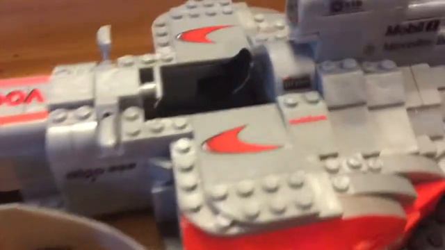 Mega blocks Vodafone mclaren Mercedes formula one f1 car смотреть онлайн