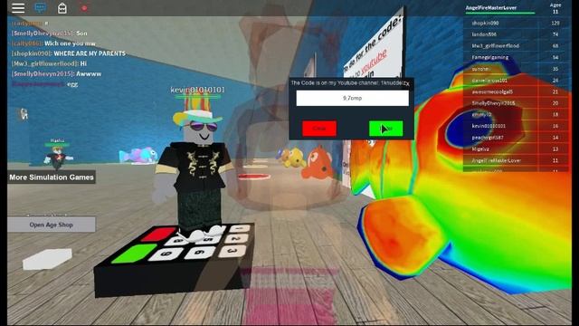 Code to fish simulator in roblox смотреть онлайн