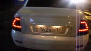 Задние фары на Lada PRIORA