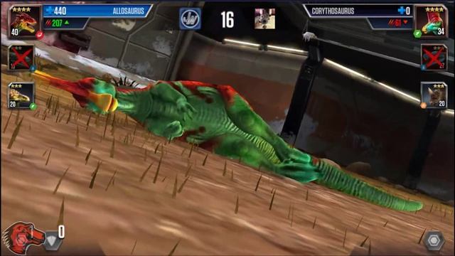 Ichthyostega VS Corythosaurus | Jurassic World The Game [1080P] смотреть онлайн