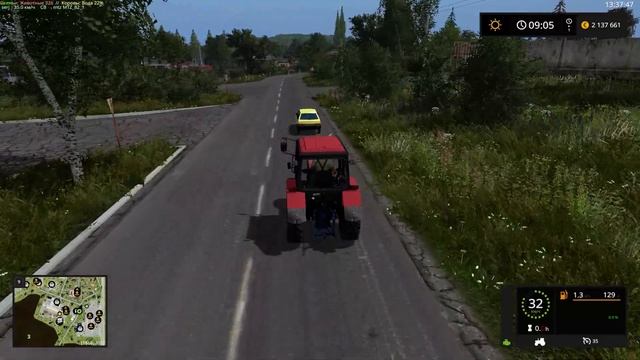 Мод трактор МТЗ Беларус 82.1 МТЗ v2.0 Фермер Симулятор 2017 смотреть онлайн