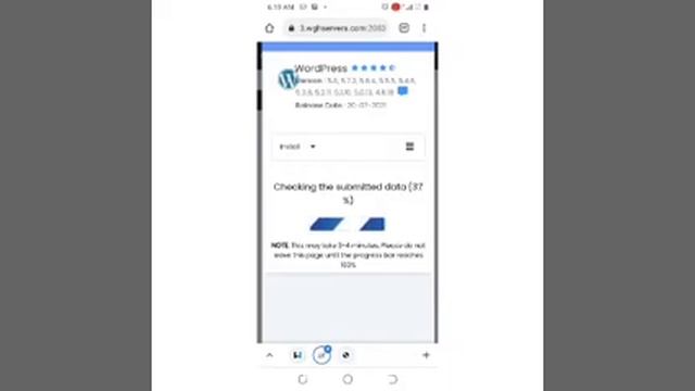 Installing WordPress on your web server 2021 -- Using your mobile phone. смотреть онлайн