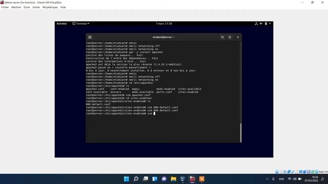 Configuration d'un serveur HTTP sous Debian 11 смотреть онлайн