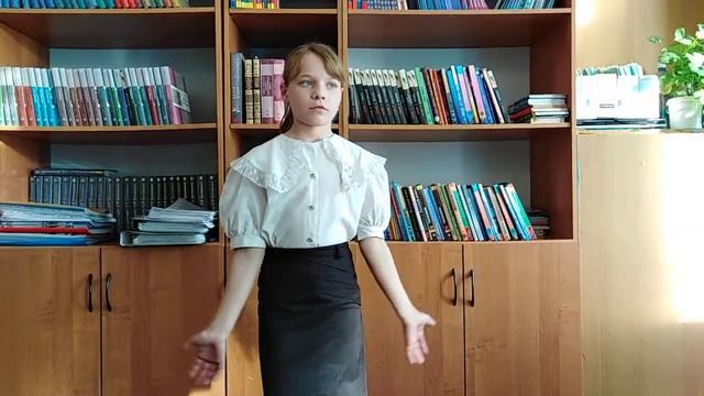 Креймер Катя читает рассказ Василия Сухомлинского Девочка и синичка смотреть онлайн