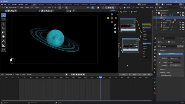 Creating an Apocalyptic Planet - Blender Time-lapse смотреть онлайн