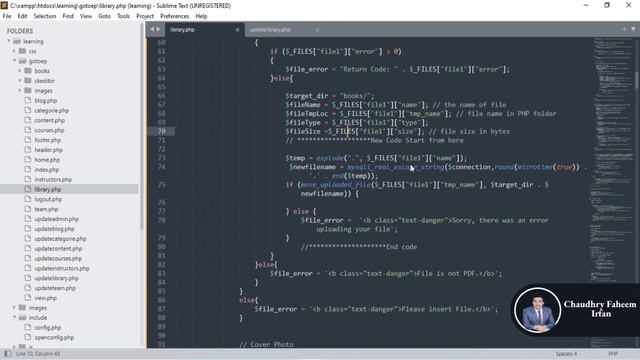 Build website project e learning | php project | web development projects |Part 7 Admin view Librar смотреть онлайн