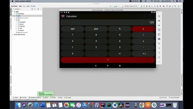 Calculator App - Android Studio with Java - Responsive Layout смотреть онлайн