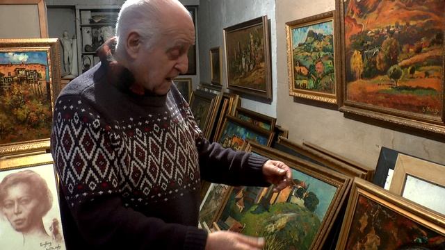В мастерской художника Григория Тоидзе (1932-2022) смотреть онлайн