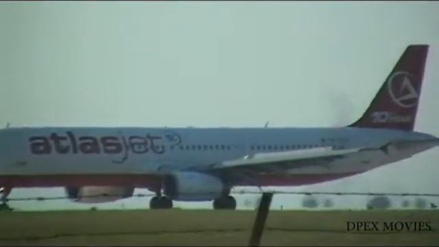 Atlasjet A321 on Belgrade airport Nikola Tesla смотреть онлайн