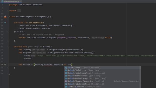 Convert Image URL to Bitmap object using Coil | Android Studio Tutorial смотреть онлайн