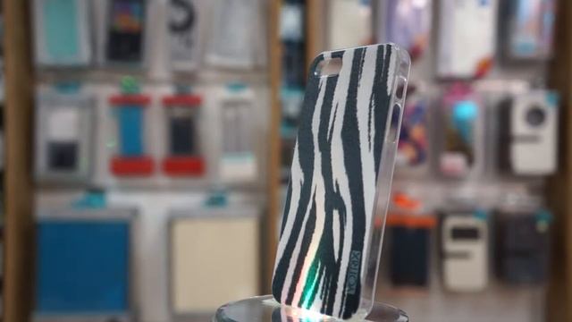 Обзор чехла Yotrix ArtCase для Apple iPhone 5/5S (рисунок Зебра) смотреть онлайн
