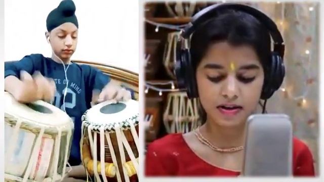Aigiri Nandini - Tabla Cover | Mahishasura Mardini | Durga Storam | Maithili Thakur | Amrit Singh