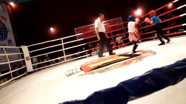Женя бой 20.12.15 кубок ДНР. кикбоксинг